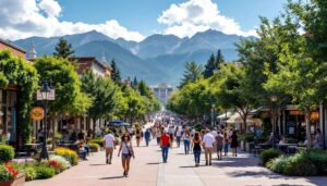 This Inviting Montana City Centre Designed for Walking