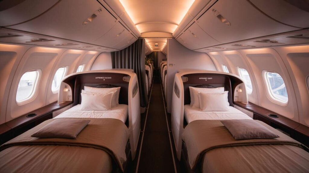 How Cabin Crew Rest & Sleep On The Airbus A350