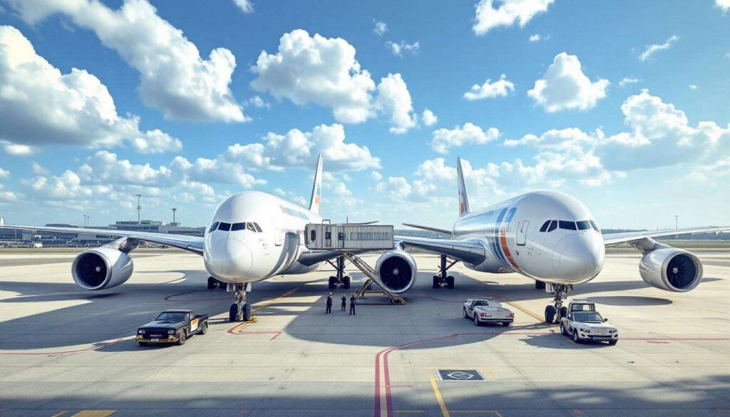 Here’s How Much Longer The Airbus A380’s Wingspan Is Compared To The A350
