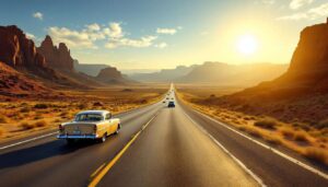 This classic Route 66 all-American road is the ultimate US road trip