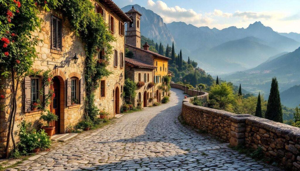 Follow Italian history in a preserved village far from mass tourism