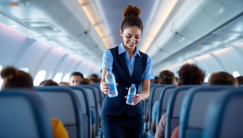 Air travel: this new study on onboard water is alarming